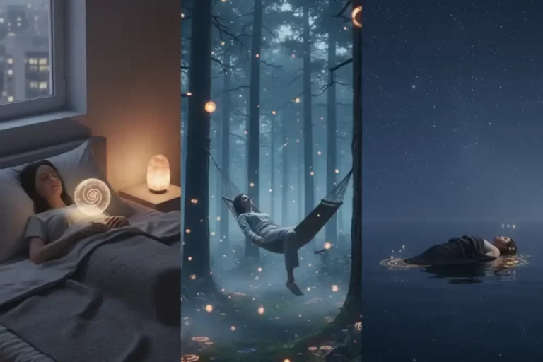 Einschlafmeditation: Eine Anleitung zum Mitlesen und Selbstsprechen